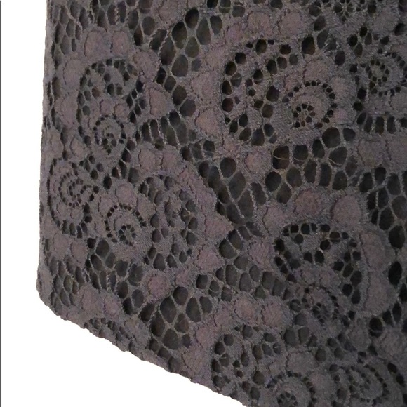 NWT Madewell black skirt with embroidered overlay - Picture 4 of 7